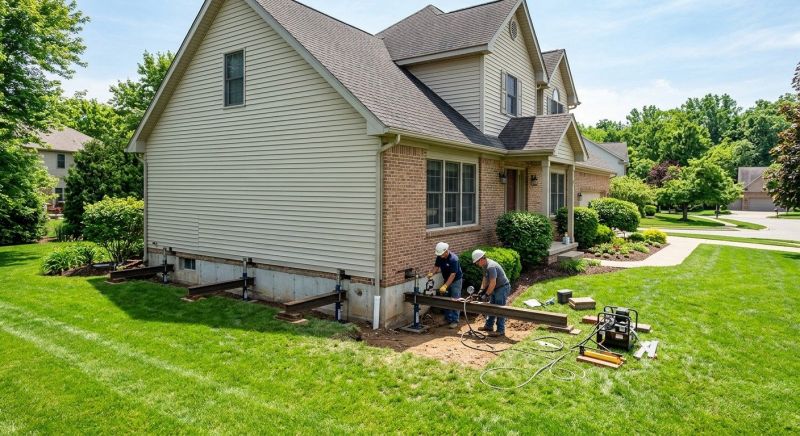 House Leveling in Mason, OH