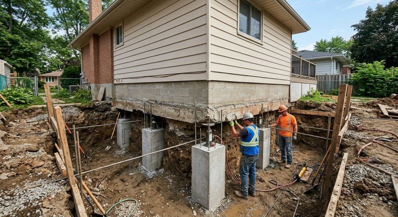 House Underpinning in Warren County, OH