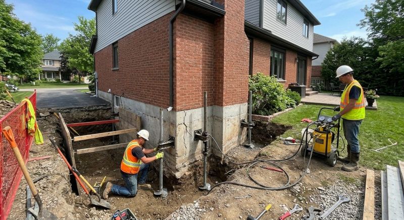 House Underpinning in Warren County, OH