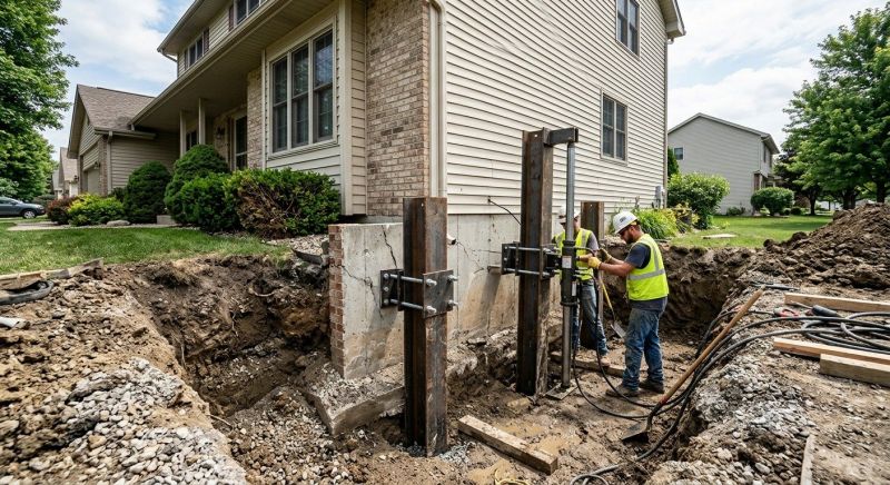 House Underpinning in Warren County, OH