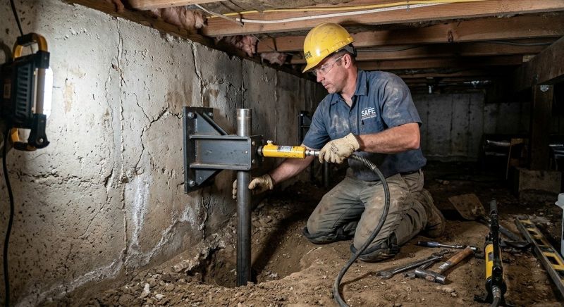 Settling Foundation Service in Harrison, OH