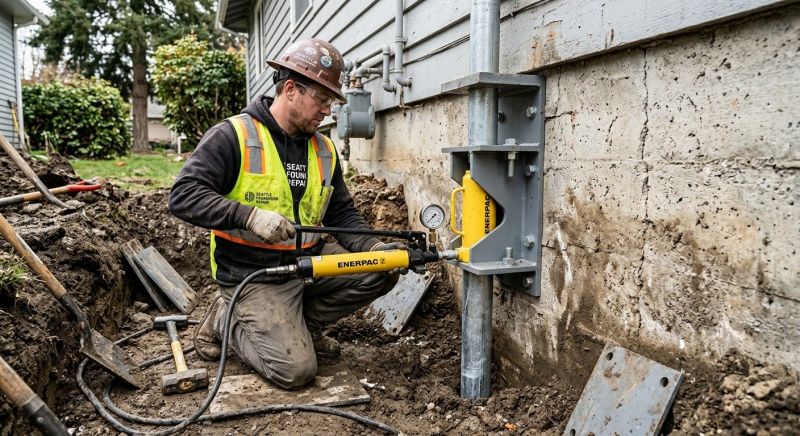 Settling Foundation Service in Miamitown, OH