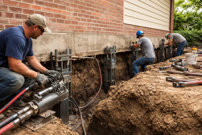 Slab Foundation Repair in Warren County, OH