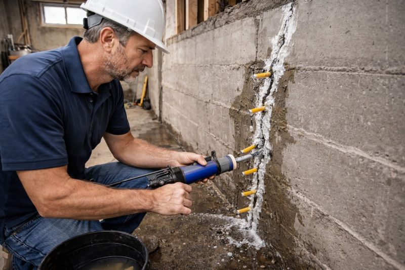 Structural Crack Repair in Warren County, OH