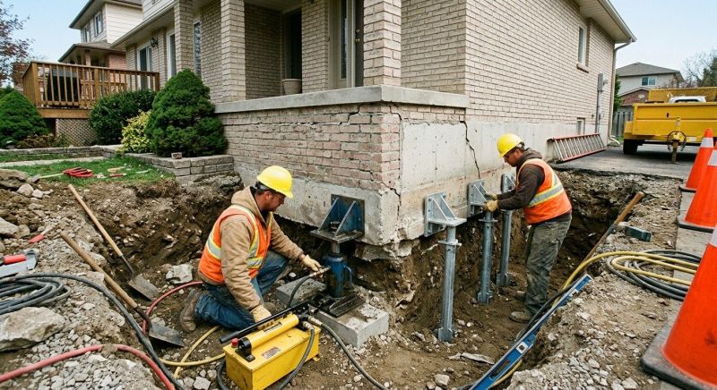 Structural Foundation Repair in Amelia, OH