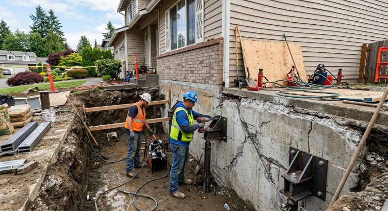 Structural Foundation Repair in Harrison, OH