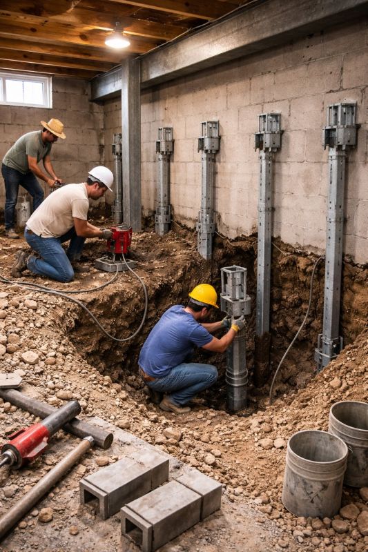 Structural Underpinning in Warren County, OH