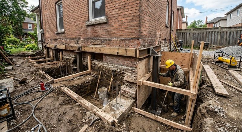 Structural Underpinning in Warren County, OH