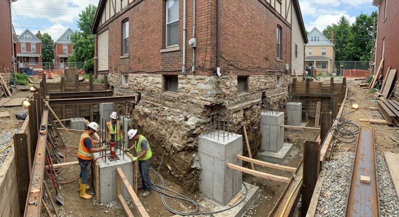 Structural Underpinning in Warren County, OH